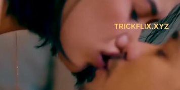 Aubrey Salvador Breasts Scene  in Sa Gitna Ng Dalawa