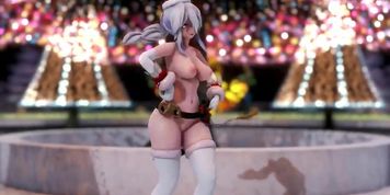 MMD R18 Haku Christmas Suki Yuki Maji Magic