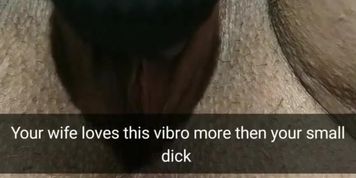 My wife prefers to masturbate with vibrator rather than have sex with me ..