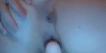 Pregnant Cam Girl Masturbates