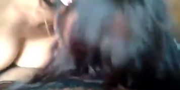 Beautiful girl with big tits and her boyfriend having an awesome sex