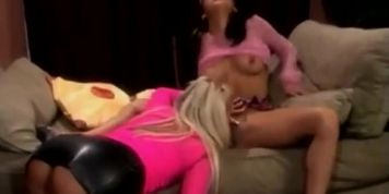 Hot Blonde and Brunette Kissing and Eating Pussy (Ashton Moore)
