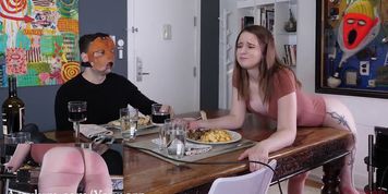 Spanking machine punishment for hot submissive blond Jessica Kay