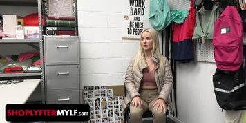 Perv Officer Makes Busty Milf Slimthick Vic Gagg On His Fat Dick & Swallow His Cum - Shoplyfter Mylf