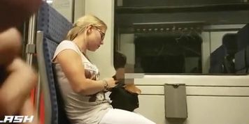 Flash Blonde On Night Train