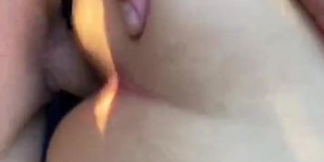 Hike turned into sexercise with my personal homemade porn star