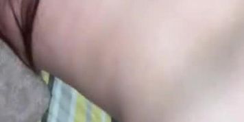 Thick white girl cheating on her bf taking Latino dick 