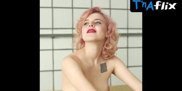 Magdalena Berus Breasts,  Bush Scene  in Satan Said Dance