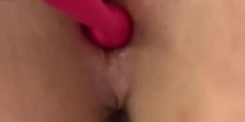 I Just Got A New Toy and Had to Try it Out - My Pussy Contracts with It Inside @ 6:30