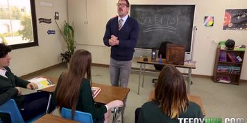 Innocent Schoolgirl Becomes Sex Ed Prop Athena Heart Nick S...