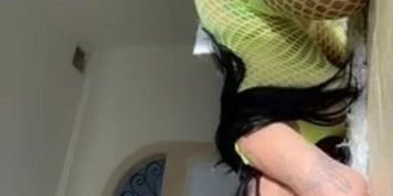 A.J OF - Green Fishnets
