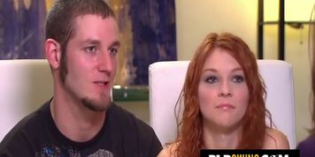 Hot girl is getting her body touched by multiple swinger hands.