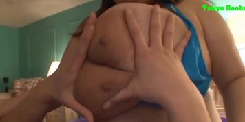 BBW at her gym getting a good "work-out"