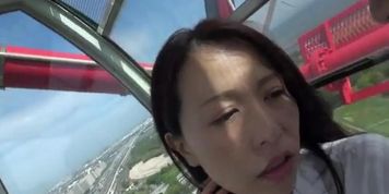 My wife feels ecstasy in public place