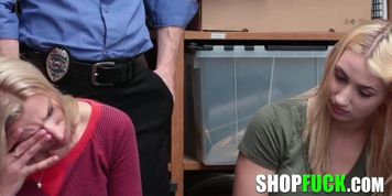 Thieving Mom Asked Her Daughter To Have Sex With A Security Guard - Shopfuck