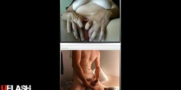 Flash webcam with hot milf !