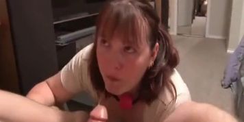 Bubblebutt in pigtails pussy and anal fuck - video 1