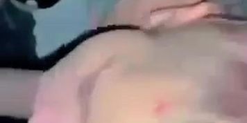 White slut say DAMN!! Sucking a Real BBC. On her knees