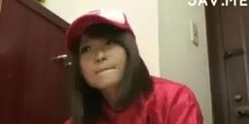 Cute Pizza Delivery Girl (Miku Oguri)
