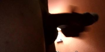 Black dick masturbate
