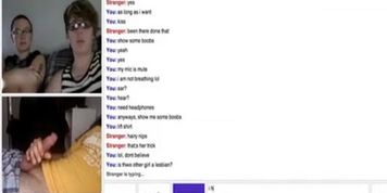 Omegle Series #8 - Nothing here, just chatting with lezzies
