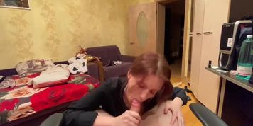 Dick Sucking And Facial