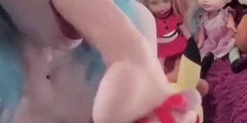 angellycat dildo deepthroat 2