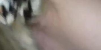 Slut blows me in car