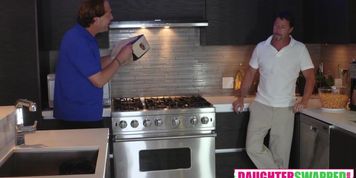 Alison Rey And Iris Rose in Movie Night Madness (Freaked Out, Leigh Rose)