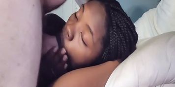 Tight Sexy Black Girl Gets Hot Missionary, Best Head And Fucked Rough By Hot White Boy!!! Part 3