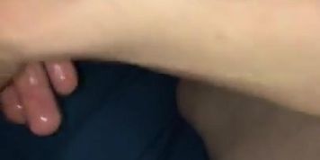 Stepdaddy gives stepdaughter a Cream pie 