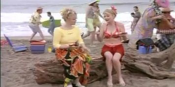 Beth Broderick Bikini Scene  in Sabrina, The Teenage Witch