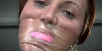Sensory deprived bitch handling clamps and electrosex