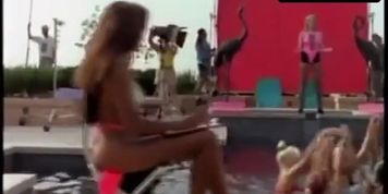 Christa Daniel Underwear Scene  in Silk Stalkings