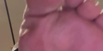 Foot smelling POV
