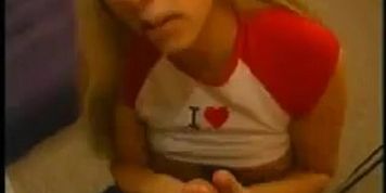 busty blond suck dick
