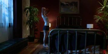 Mobsters gang bang fuck bound redhead
