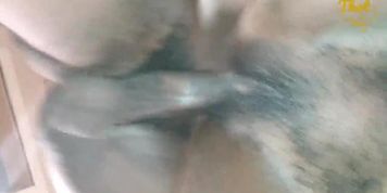 Thot in Texas - Throwing Cum inside African American Pussy Creampies Cumshots