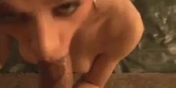 Smoking Hot Shemale Blowjob