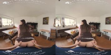 VR BANGERS Perfect Czech Meal With Juicy Ending VR Porn