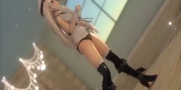 MMD Enterprise Azur Lane (conqueror) (Submitted by user15566)