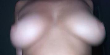 Perfect big boobs bouncing riding bfs dick