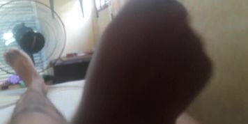 Step sis helping me out, mother in the living room, she makes me cum hard, overflow