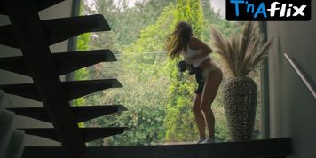 Ana Lucia Dominguez Underwear Scene  in The Marked Heart