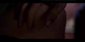young man caress wife's pussy under the table near her hubby