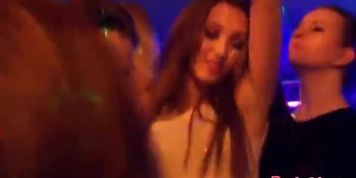 Jizzed on on the dancefloor