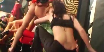 Crazy orgy with even crazier hotties (Julie Silver, Melissa Black, Renata Black, Veronica Vanoza)