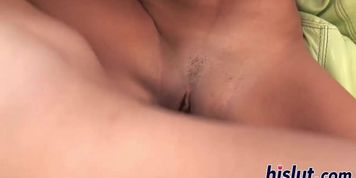 Sophia Lomeli has her big tatas creamed