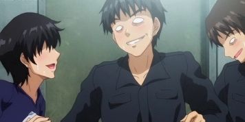 Busty anime slut getting facial