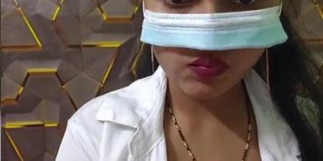Indian Delhi Bhabhi With Milky Natural Boobs Showing Infront Of Camera To Her In White Cloths
